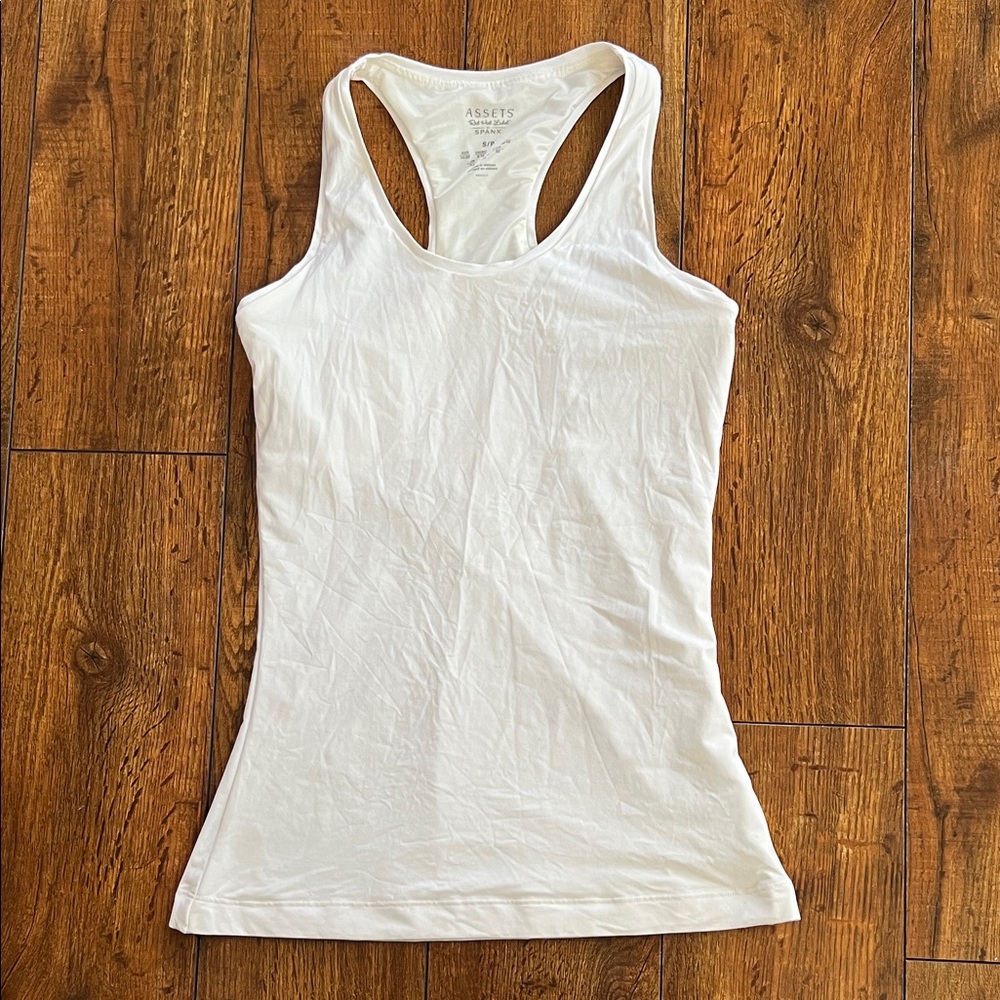 Assets Classic White Tank Top